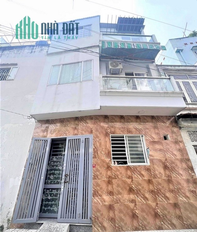 26M2, 3 TỶ 7, NHÀ 3 TẦNG, HẺM XE TẢI, LŨY BÁN BÍCH, TÂN PHÚ.