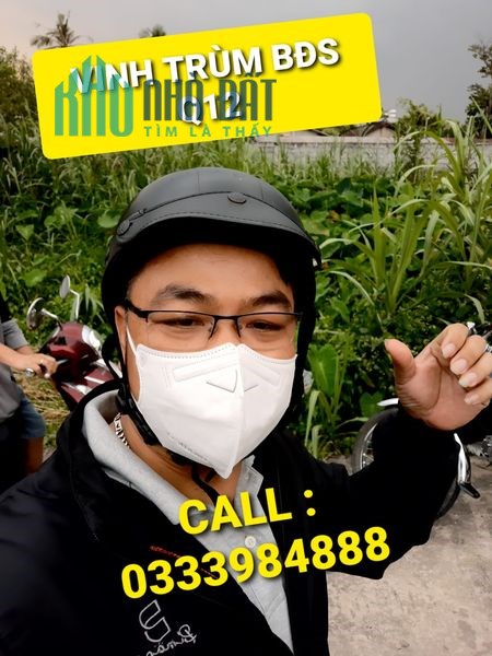 ( CỰC SỐC )Trên10TR/M2 ĐẤT mặt tiền TTN Phan Văn Hớn Tân Thới Nhất Quận 12 TP.HCM