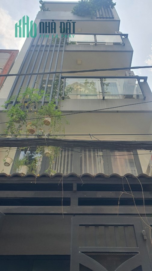 NHÀ MỚI ĐÚC BTCT , HẺM XE HƠI THÔNG 5TẦNG , 4X11M QUẬN 10 , CHỈ 9,6 TỶ