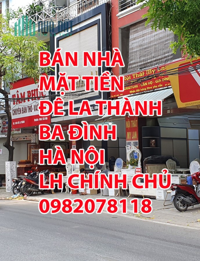 BÁN NHÀ MẶT TIỀN 1092 ĐÊ LA THÀNH NGỌC KHÁNH, BA ĐÌNH, HÀ NỘI