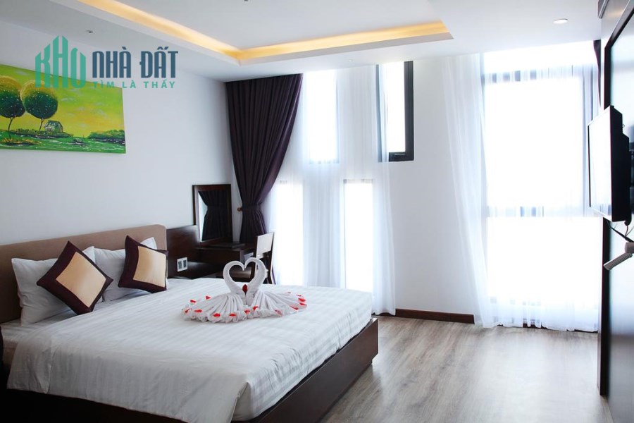 Cho Thuê Khách sạn 83 phòng Võ Văn Kiệt, cách biển Mỹ Khê 400m