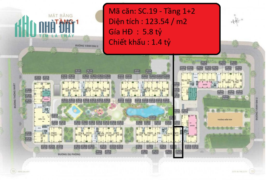 Shophouse mặt tiền đường Thống Nhất đang mở rộng đường 32met