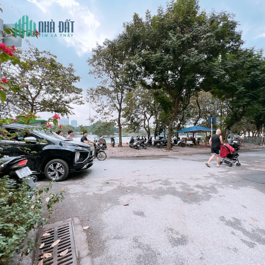 Siêu hiếm! Mặt Hồ Ba Mẫu - Đống Đa - 75m2 - MT 6,5m - Giá 21 tỷ - GPXD 8T - Lh: 0393468944
