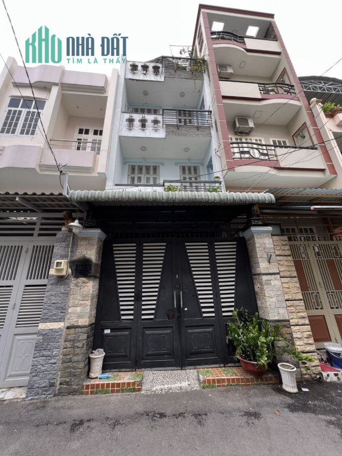 Bán nhà Phạm Văn Chí Quận 6 48m2 Ngang 4,1m 3 tầng hẻm thông 6 tỷ hơn