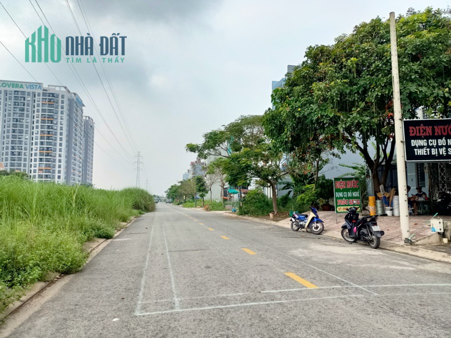 bán lô đất nền hợp đồng mặt tiền đường số 12, khu dân cư phong phú 4, giá chỉ 6 tỷ 500 triệu