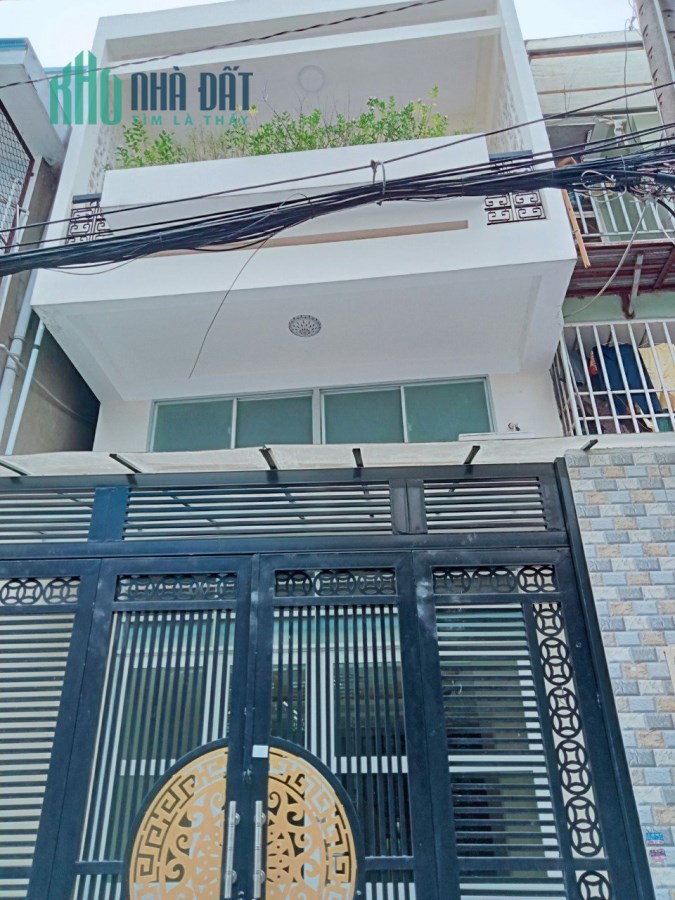 Nhà mới xây 2 tầng hẻm XH đường Bùi Minh Trực, phường 6, Quận8