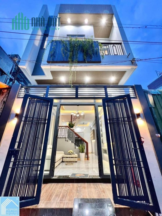 Nhà Bình Tân hiện đại, 1 lầu 76m2, cạnh khu Tên Lửa, SHR trao tay