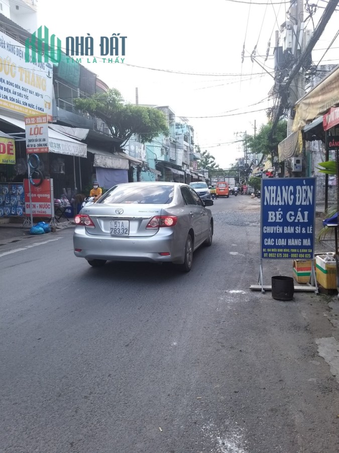 Mặt Tiền Đường Miếu Bình Đông. Bình Tân.