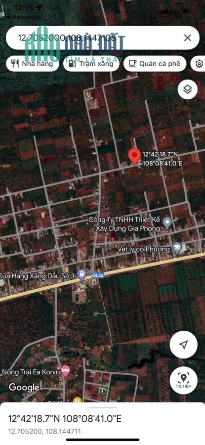 Chính chủ cần bán lô đất vị trí đẹp tại TP Buôn Ma Thuột
