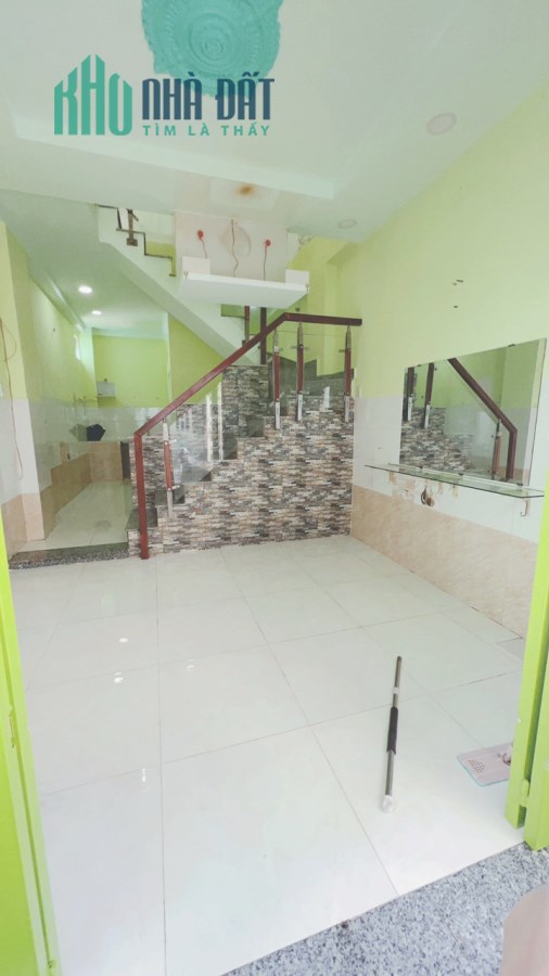 Nhà Bán mới xây Hẻm 360 Dương Bá Trạc,F1,Q8 (Nở hậu)