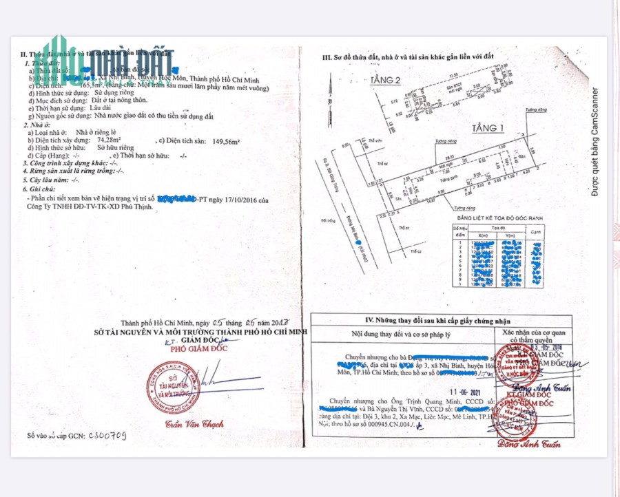 Cần bán gấp nhà mặt tiền, nhị bình hóc môn, 168M2, 2T, chỉ 7 tỷ.