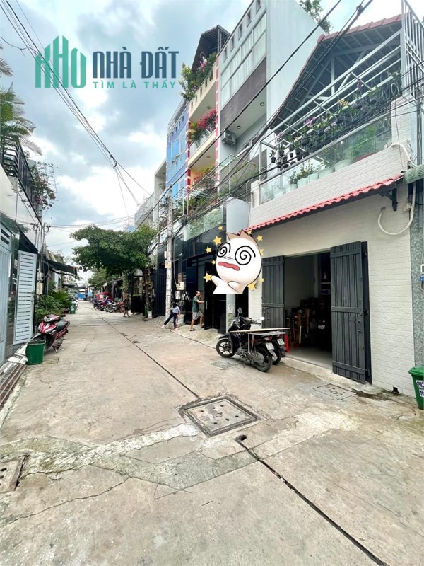 BÁN NHÀ 1 SẸT PHẠM VĂN BẠCH, TÂN BÌNH 63 m2, 2 TẦNG, 3PN, 4 TỶ 9