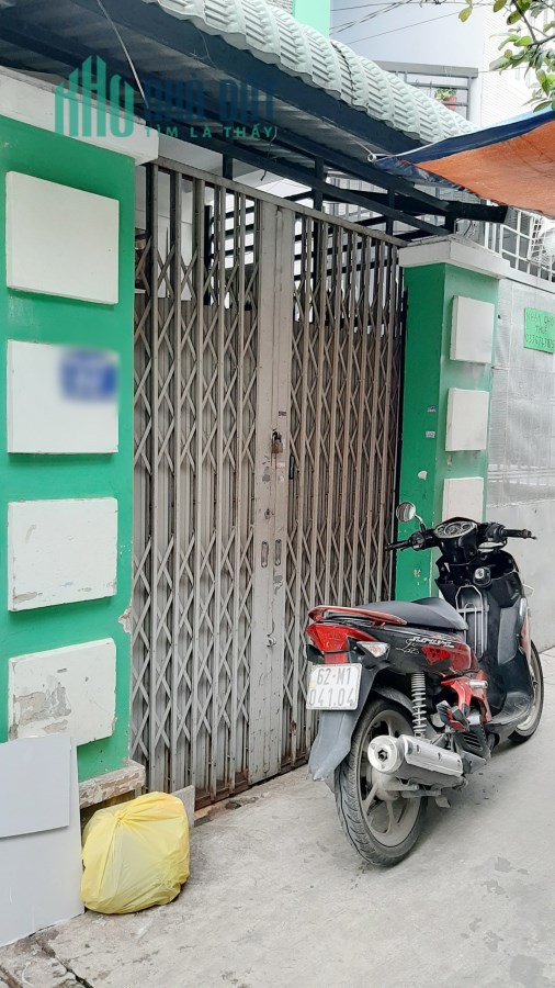 Nhà bán trệt,lầu, hẻm thông đường Bùi Minh Trực P5Q8. Giá 3,58 tỷ TL