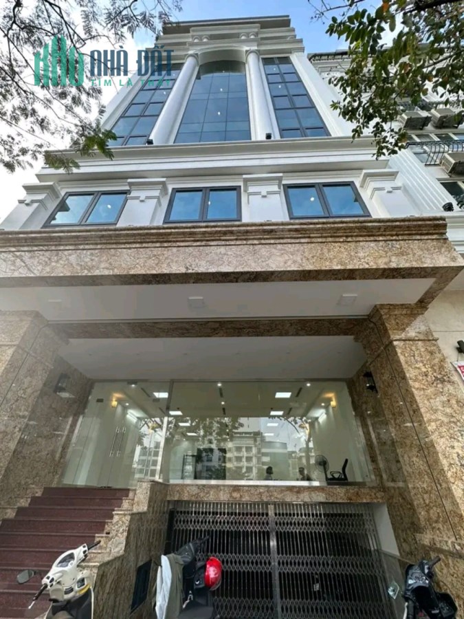 BÁN SIÊU PHẨM TOÀ NHÀ VĂN PHÒNG MẶT PHỐ CẦU GIẤY 200m,10T, MẶT TIỀN 10m, GÍA 98 TỶ- MỚI TINH - 2