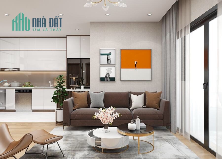 Bán căn hộ 2 phòng ngủ view hồ Văn Quán, giá chỉ 2,1 tỷ