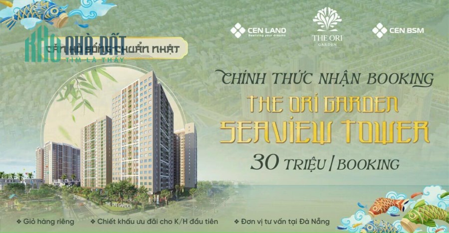 Với 1,2 tỷ sở hữu căn hộ phong cách Nhật view biển tại KĐT bậc nhất Tây Bắc - Tp Đà Nẵng
