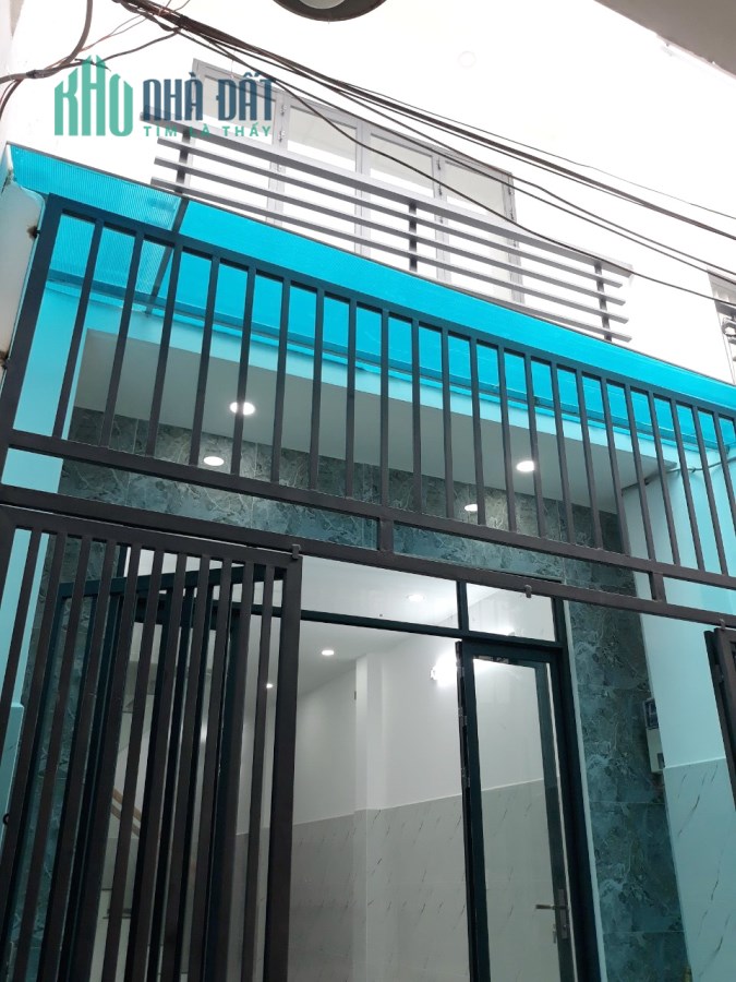 Nhà mới 2 tầng hẻm 141 đường Tám Danh P4Q8 Giá : 3.59 Tỷ