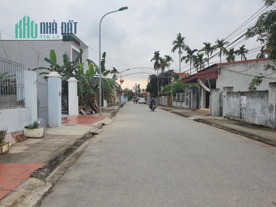 Mặt đường SÔNG HE , HOÀ NGHĨA, DƯƠNG KINH, Hải Phòng 81m2 giá 1,x tỷ