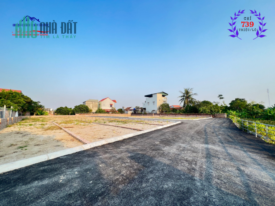 Hơn 700 triệu sở hữu lô đất sổ đỏ ngay trung tâm Ân Thi