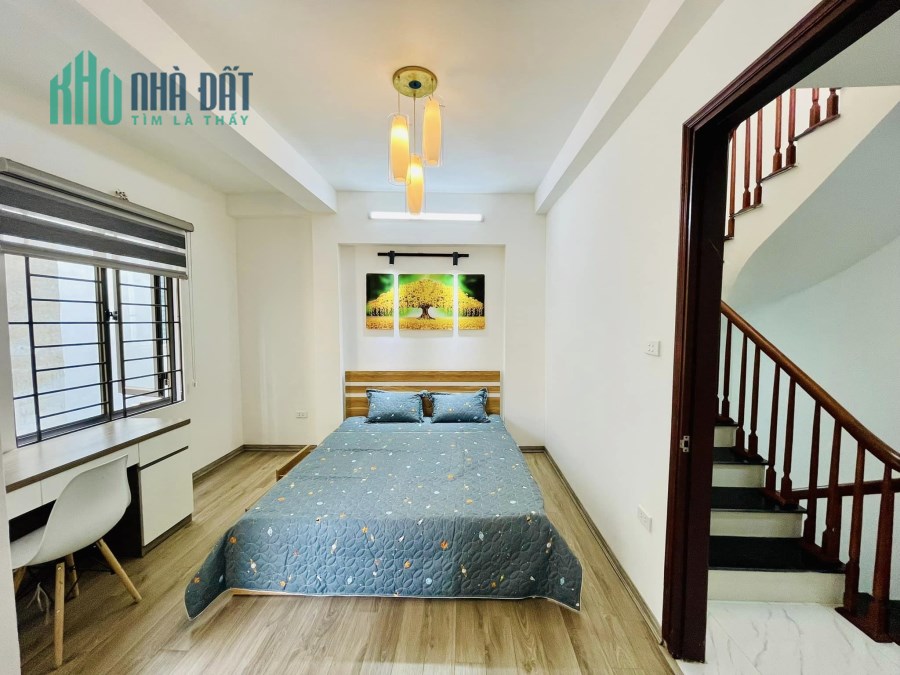 LÔ GÓC phố Kim Giang Đại Kim Hoàng Mai 35m 5 tầng mặt tiền thoáng gần phố ở sướng nhỉnh 5 tỷ