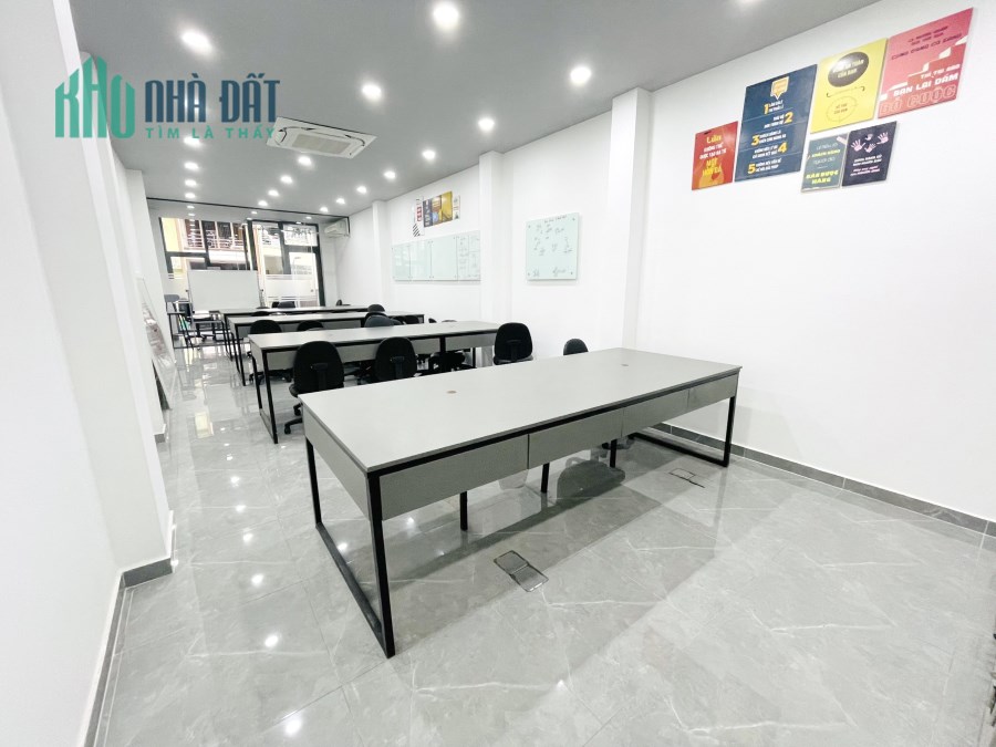 Tòa nhà VP mới 100% Mặt tiền Khánh Hội P5 Q4 7 tầng giá 110tr