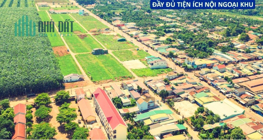Chỉ với 268 triệu sở hữu ngay sổ đỏ thổ cư lô đất ngay trung tâm hành chính, khu dân cư đông đúc