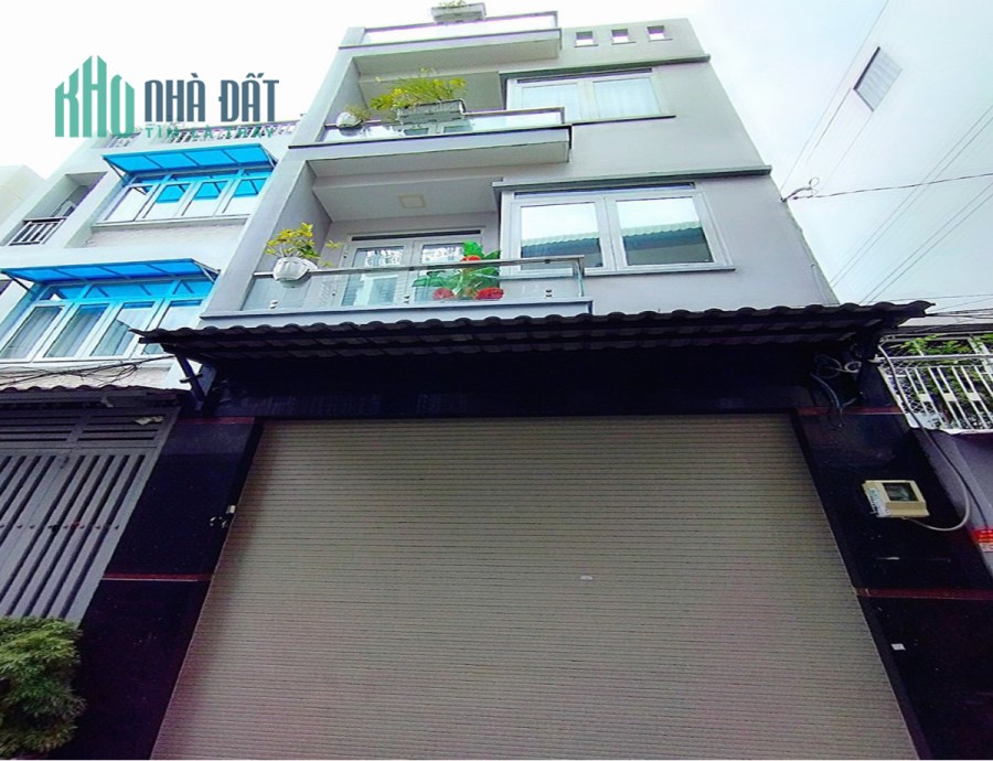 [Cho Thuê Nhà Quận 6] Mặt Tiền KDC Bình Phú  4m x 20m  5 Tầng  5PN  Chỉ 16 Triệu  diadiemnhaban.com