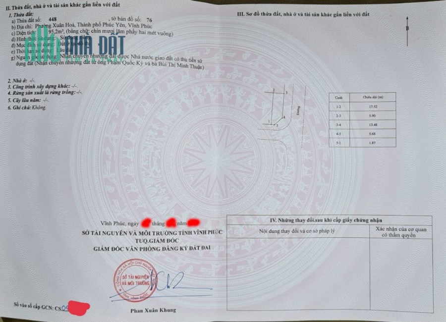 KĐT Nam Xuân Hòa, phường Xuân Hòa, TP Phúc Yên, VP 2.1 tỉ