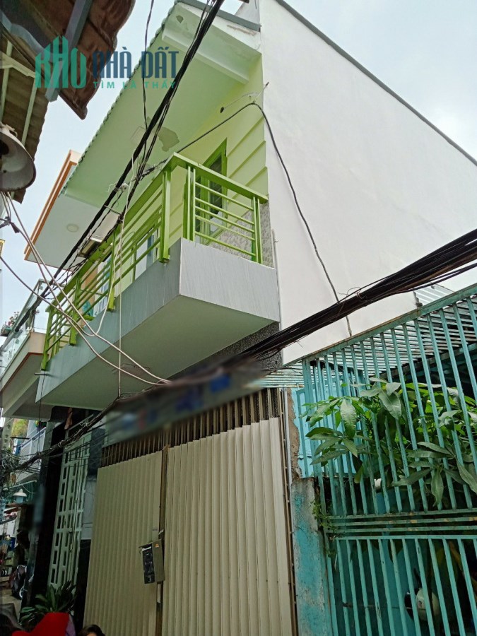 Nhà bán hẻm thông 342 (Nhánh 1) Dương Bá Trạc P1Q8