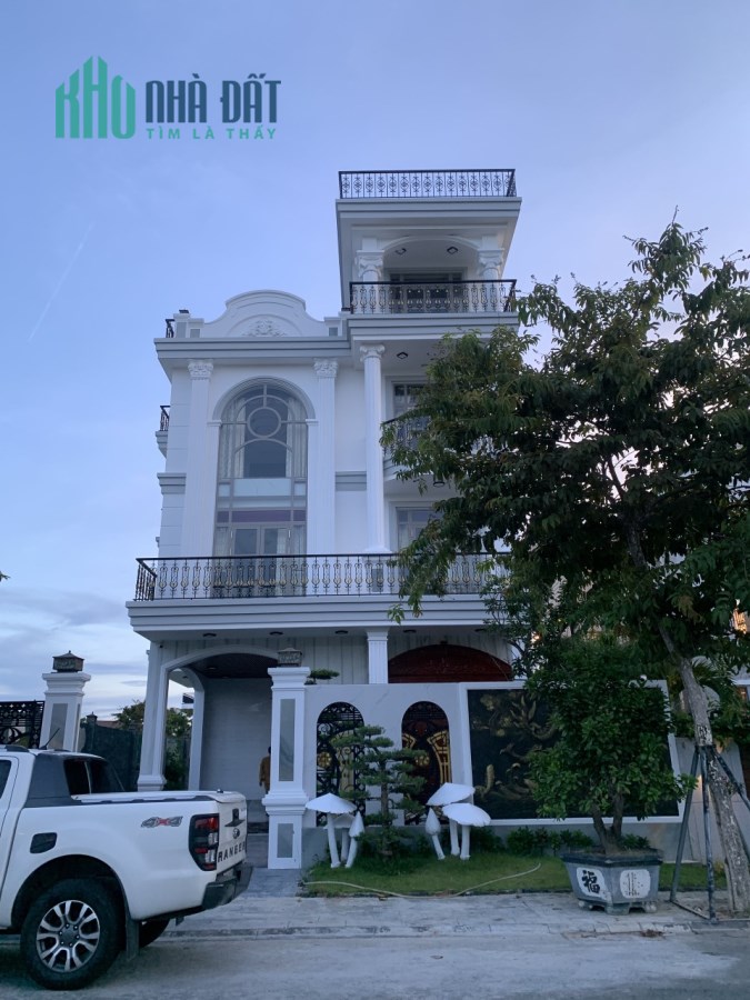 Chủ cần bán Nhà biệt thự Euro villa 2 , lô 4 B2.13 Khu đô thị sinh thái ven sông Hòa Xuân, quận Cẩm