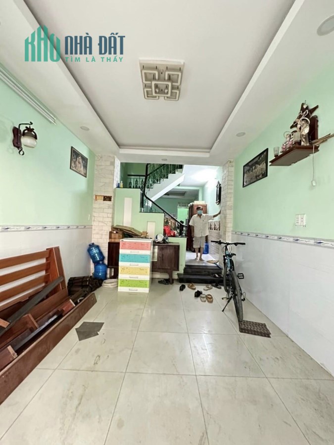TRẢ NỢ NGÂN HÀNG BÁN GẤP NHÀ 4 TẦNG HXH DƯƠNG QUẢNG HÀM, 59m2, 4ty85