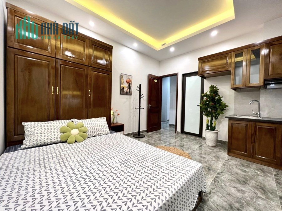 Bán tòa chung cư mini trần thái tông, ngõ rộng, 4 chỗ đỗ cửa, 60m, 6 tầng 16p, 9.8 tỷ