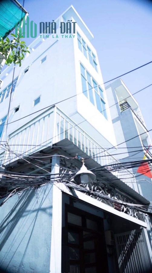 Bán căn hộ dịch vụ cao cấp Ngang 4.2 m Dt 162 m 5 tấm
có 74 triệu m Tôn Thất Thuyết Q4