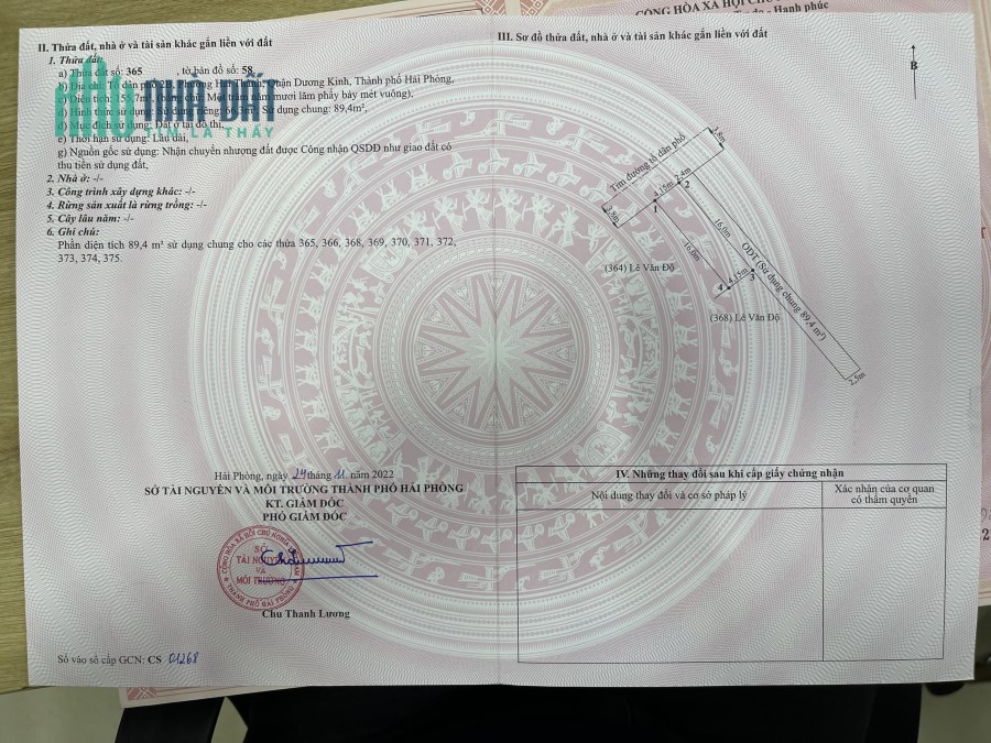 Lô Góc Mặt đường HẢI THÀNH 2, DƯƠNG KINH, 66m2 gia 1,x tỷ