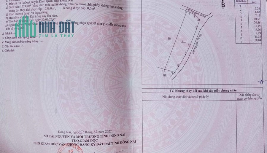 Đất sào La Ngà Định Quán - Chính chủ gửi bán đất ngay sông La Ngà
