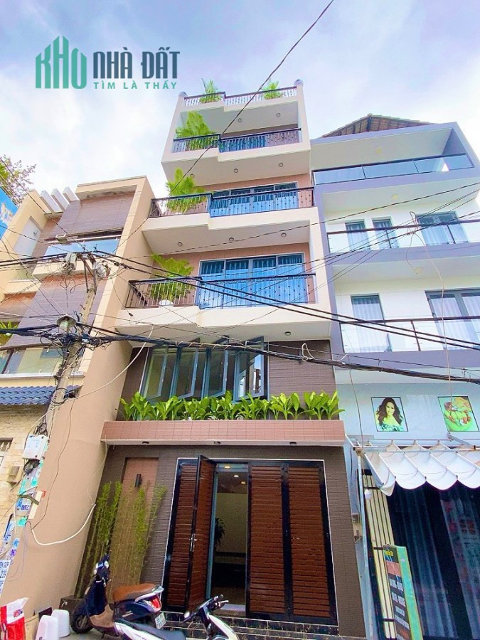 Cho thuê nhà nguyên căn đường Vườn Lài 5.2x13m 1 lửng 4 lầu nhà mới 100%