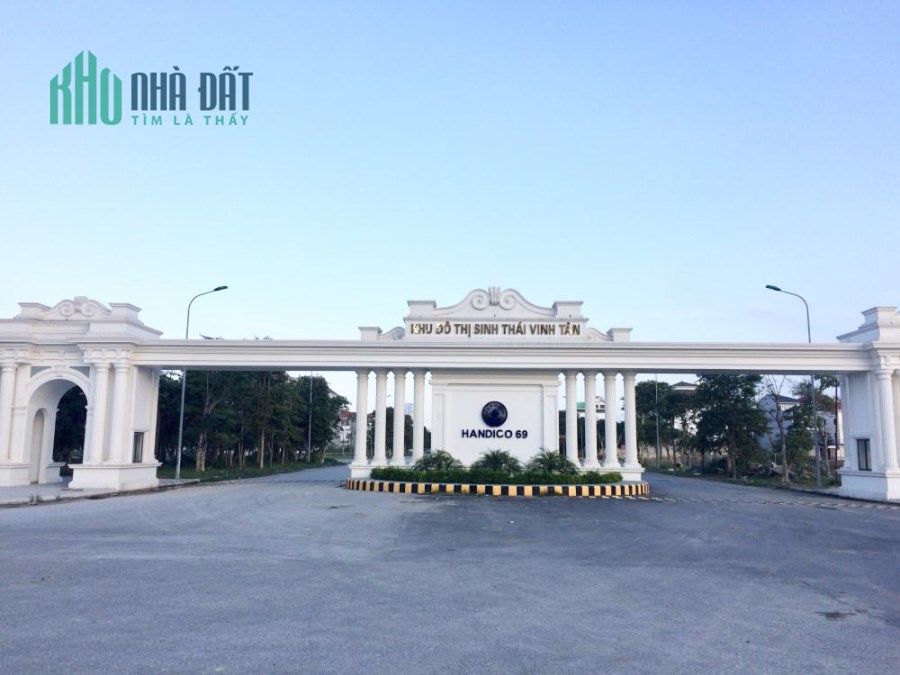 Sở hữu lô đất có một không hai thuộc  dự án sinh thái hadico vinh tân