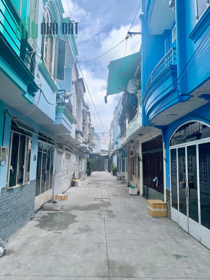💥Nhà mới 2 tầng  HXH, Bùi Quang Là  60m, Giá 4 tỷ 4 TL