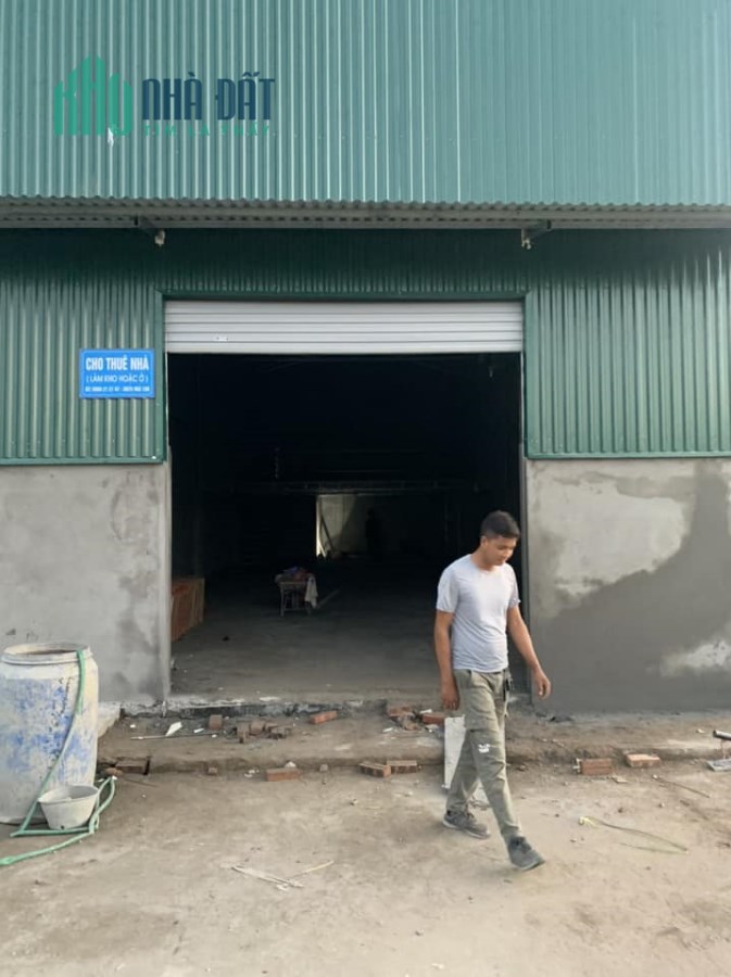 Chính chủ cần cho thuê nhà kho tại Khu Tái Định Cư Phượng Trì - Văn Giang - HƯng Yên.