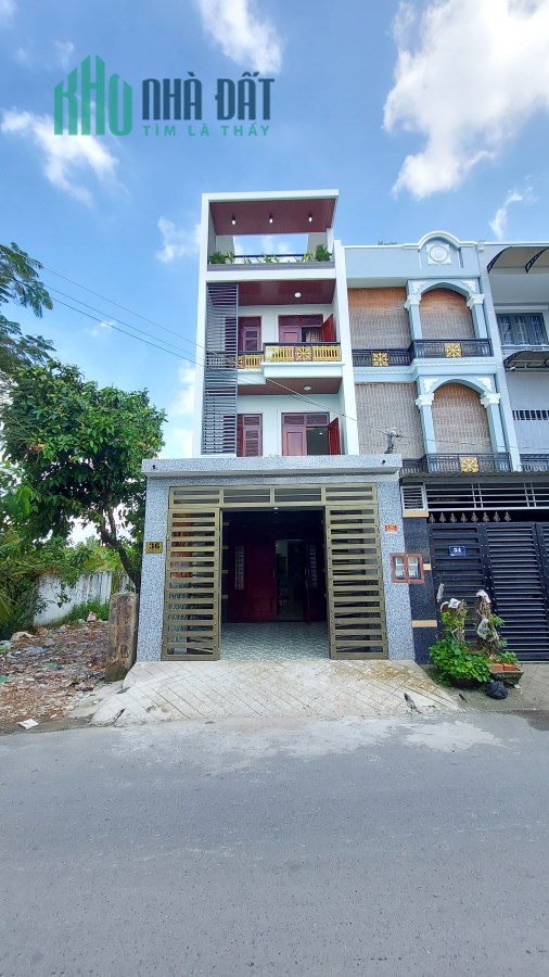 Nhà Mặt Tiền Cho Thuê Nguyên Căn - 36 Thạnh Xuân 43, Phường Thạnh Xuân, Quận 12 -  1 Trệt 3 Lầu –