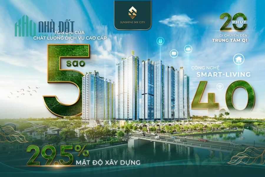 Cập nhật tiến độ mới nhất dự án Sunshine Sky City từ PKD CĐT. Mở bán các suất nội bộ nhiều ưu đãi