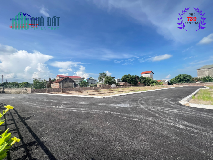 Sinh lời với lô đất hơn 700 triệu ngay lối vào Cao tốc 5B
