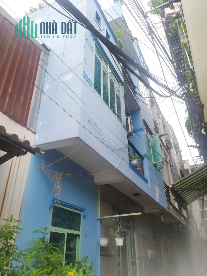 Nhà bán 3tầng Hẻm xe hơi đường Mai Hắc Đế F15, Quận 8