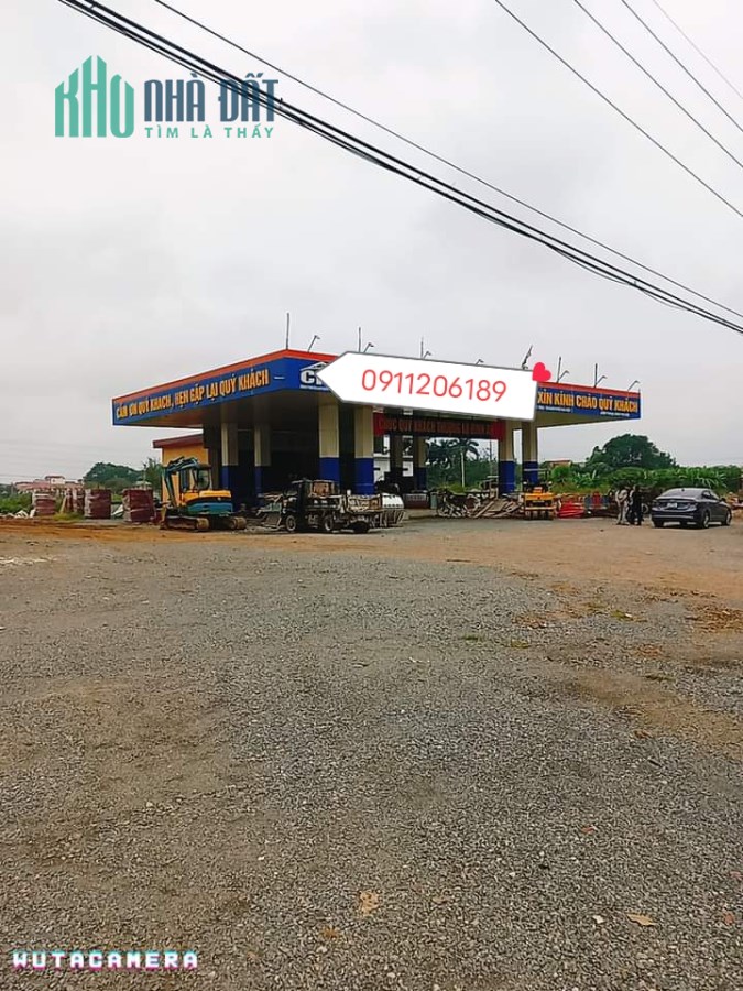 Bán Gấp Cây Xăng,Phụng Thượng, Phúc Thọ, Hà Nội 4200m2 MT100m 83ty 3T