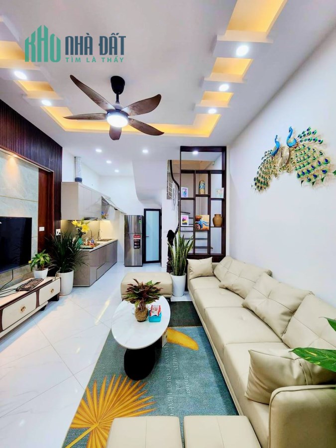 NHÀ ĐẸP TRUNH TÂM QUẬN ĐỐNG ĐA DT:36M2 5 TẦNG MT:3.8M 3 PHÒNG NGỦ CHỦ TẶNG FUN NỘI THẤT XỊN SÒ -