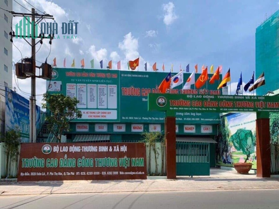 1236M2 MT ĐƯỜNG VƯỜN LÀI QUẬN TÂN PHÚ. 18MX54M. GIÁ 130 TỶ TL