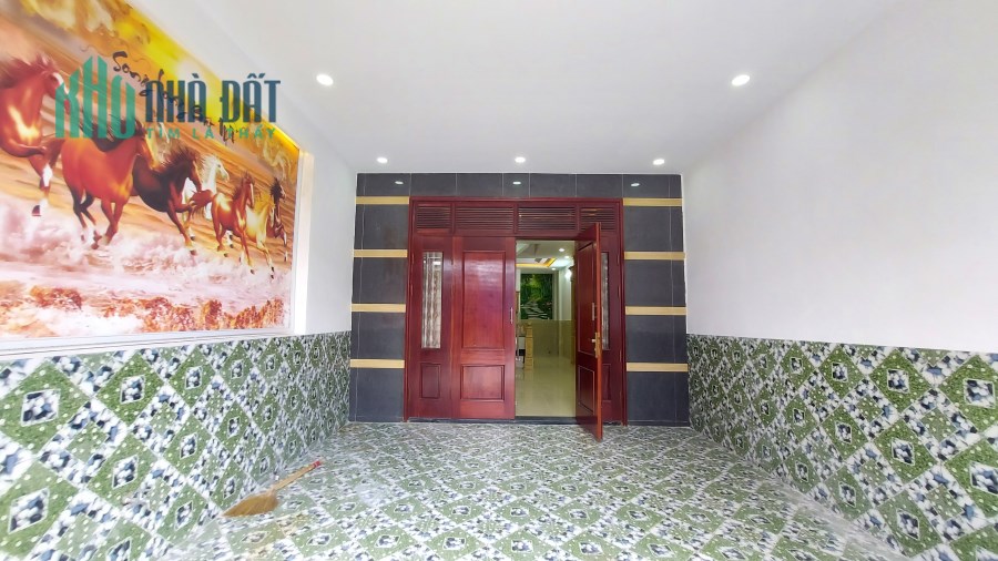 Cho Thuê Nguyên Căn Mặt Tiền - 36 Thạnh Xuân 43, Quận 12 -  1 Trệt 3 Lầu – Có Sân Xe Hơi