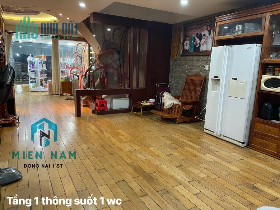 cho thuê nhà mới đẹp 1t3l 480m2 sàn nguyễn ái quốc hố nai