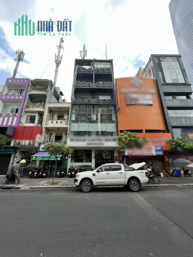 Cho thuê nhà Mặt tiền HÀM NGHI 7.2x10m hầm 5tầng P. Bến Nghé, Q1