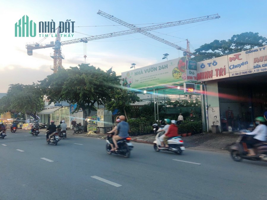 Bán Cặp Đất Trống - Mặt Tiền Lê Trọng Tấn, Quận Tân Phú 10x18met. Giá 26 tỷ